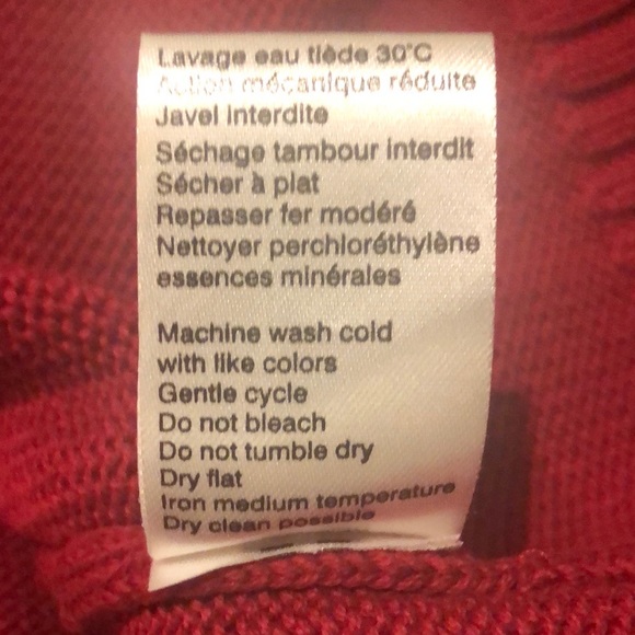 Lacoste V Neck Sweater Size 38 US 6 - Picture 9 of 9